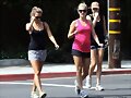 Claire Holt -Out &amp; about with friends LA -Jul 2013