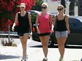 Claire Holt -Out &amp; about with friends LA -Jul 2013