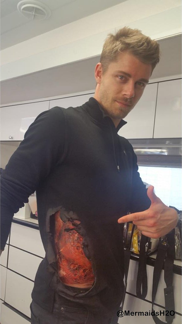 Luke Mitchell en la serie Agents of SHIELD