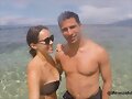 Allie Bertram con su novio Andrew Cogliano