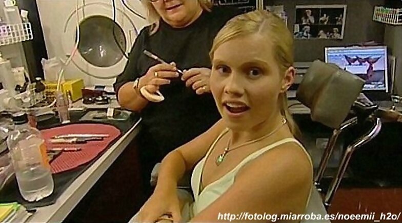Emma en el rodaje de la 2n temporada