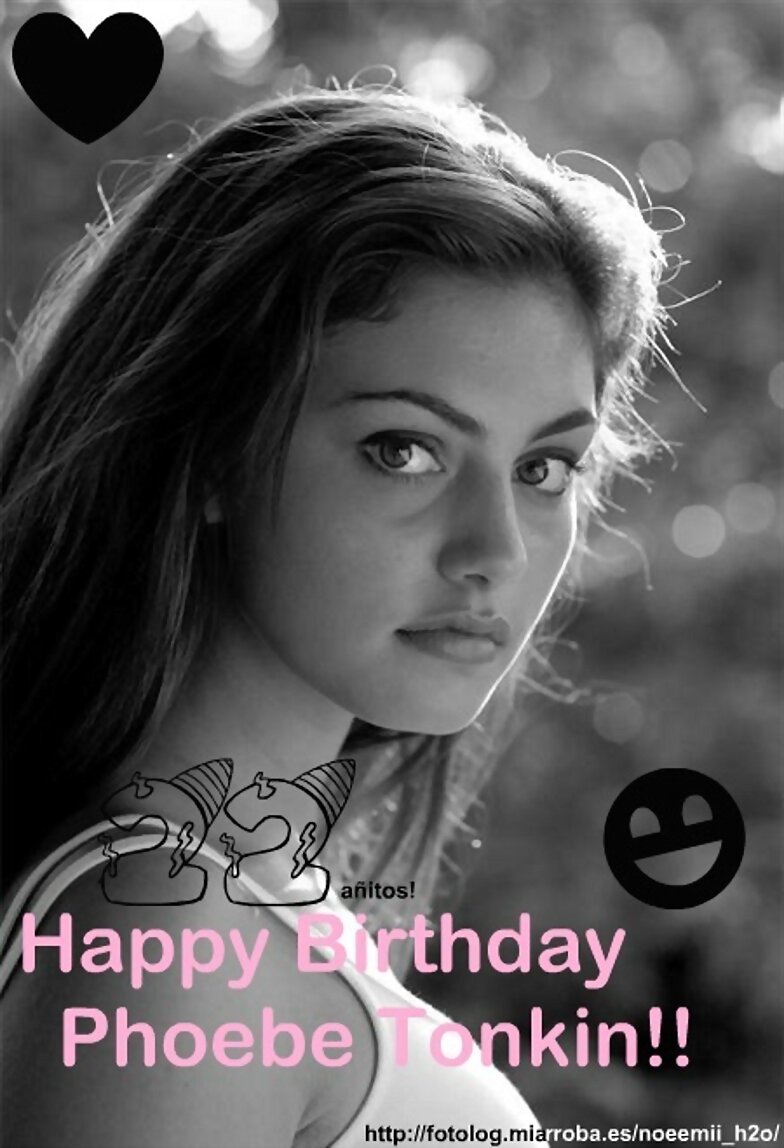 Happy Birthday Phoebe Tonkin! :D