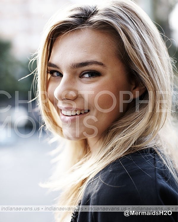 Indiana Evans photoshoot Christopher Morris (2008)