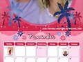 Mes de Noviembre del calendario de H2O de 2012