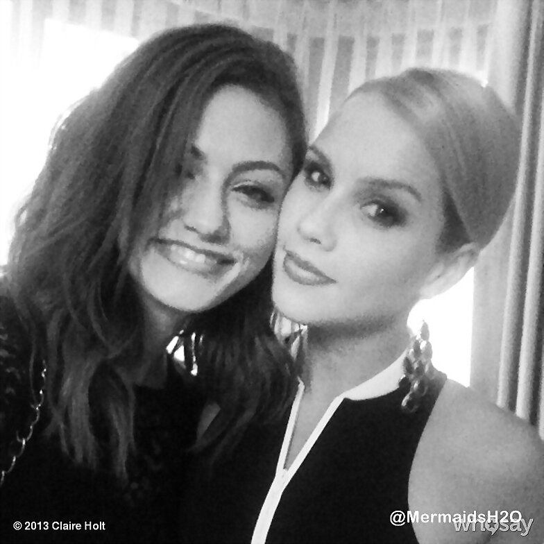 Phoebe & Claire- CW Upfronts in NYC (May 16, 2013)