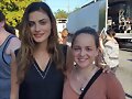 Behind the scenes Phoebe Tonkin en The Originals