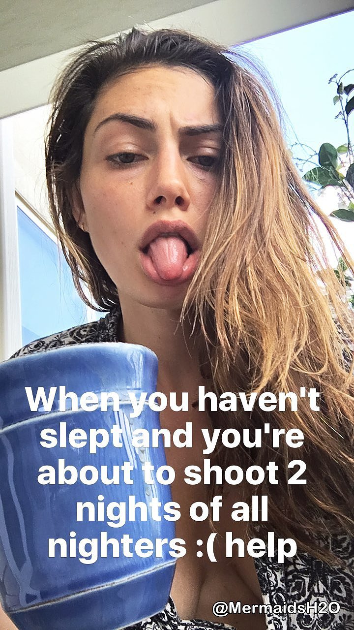 Phoebe Tonkin en Instagram Story
