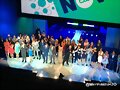 Phoebe &amp; Claire- CW Upfronts in NYC (May 16, 2013)