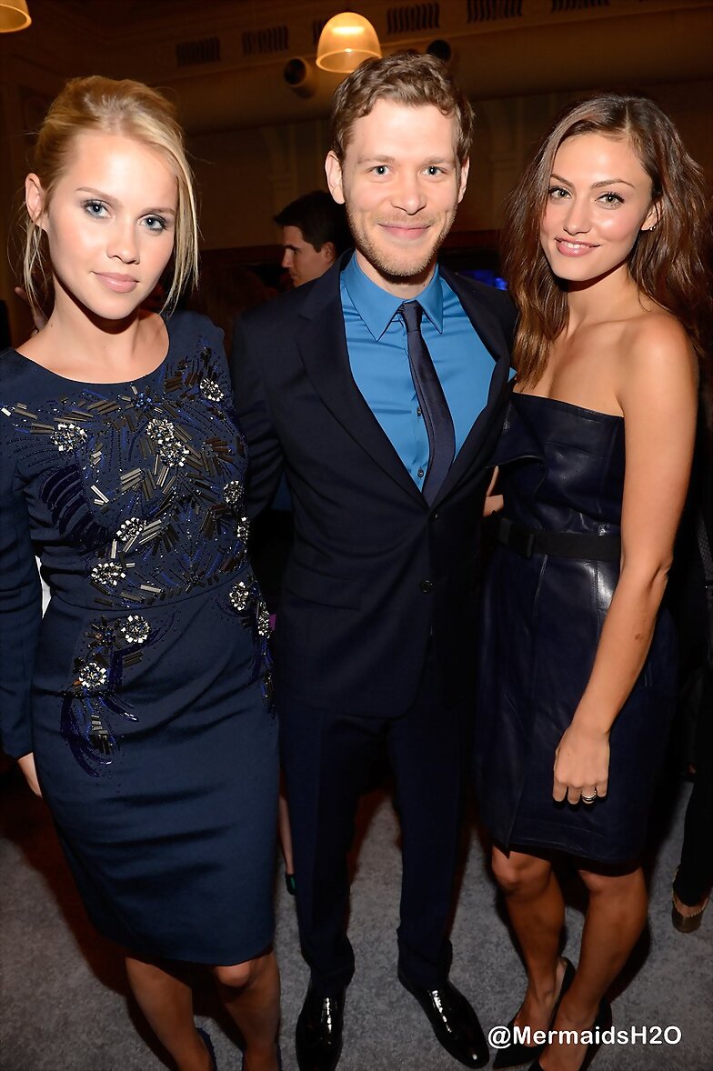 Claire & Phoebe- CW Upfronts in NYC (May 16, 2013)