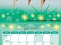 Mes de Enero del calendario de H2O de 2012
