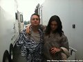Phoebe con su amigo Thomas de The secret circle