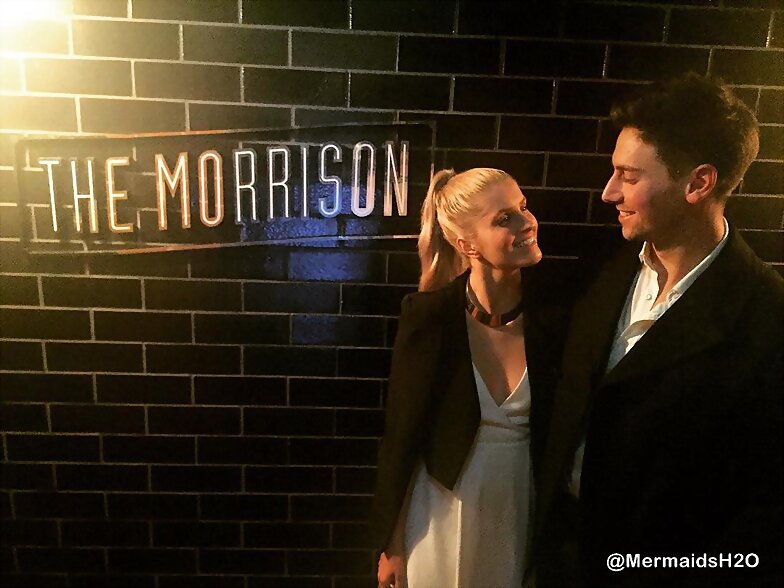 Amy Ruffle con su novio Lincoln Younes