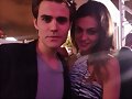 Paul Wesley &amp; Phoebe - Comic-Con TWD Party 2013