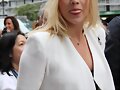 Claire Holt - Outside Hard Rock Hotel in San Diego
