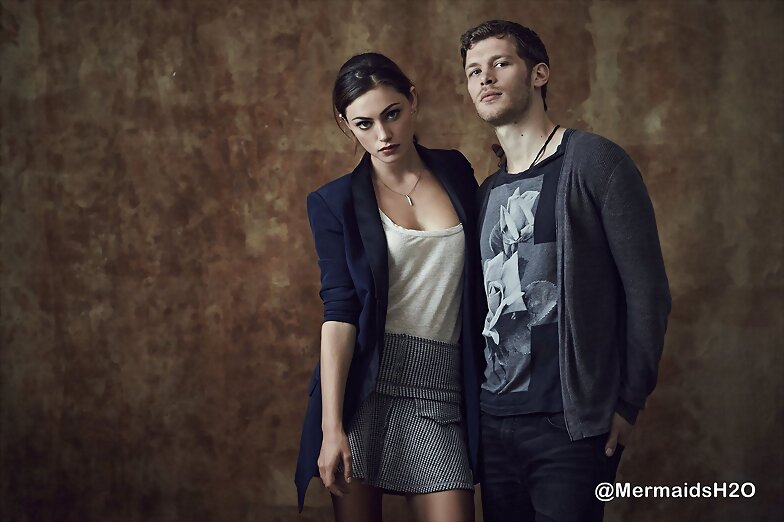 Phoebe Tonkin & Joseph Morgan-Comic-Con shoot 2013