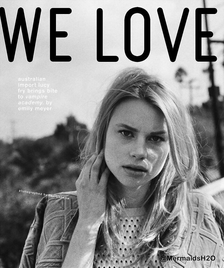 Lucy Fry photoshoot