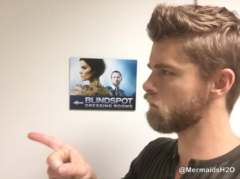 Luke Mitchell en la serie 'Blindspot'