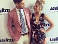 Amy Ruffle con su novio Lincoln Younes