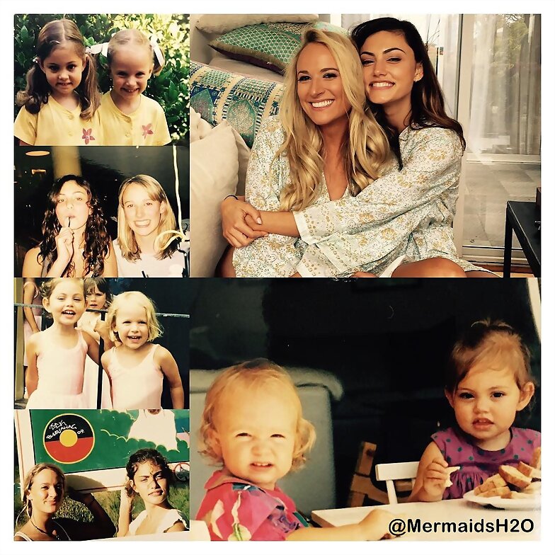 Phoebe Tonkin preparandose a la boda de su amiga