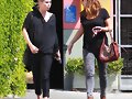 Claire Holt with friend, West Hollywood Sept 2013
