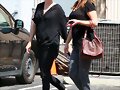 Claire Holt with friend, West Hollywood Sept 2013