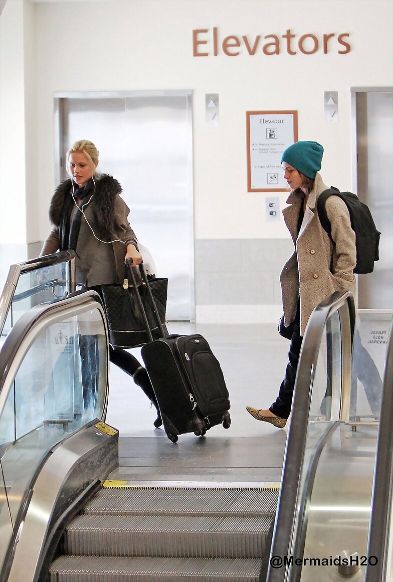 Claire Holt & Phoebe Tonkin in New Orleans 2013