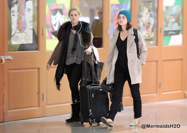 Claire Holt & Phoebe Tonkin in New Orleans 2013