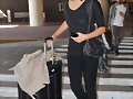 Phoebe Tonkin arrive in New Orleans (March 2013)