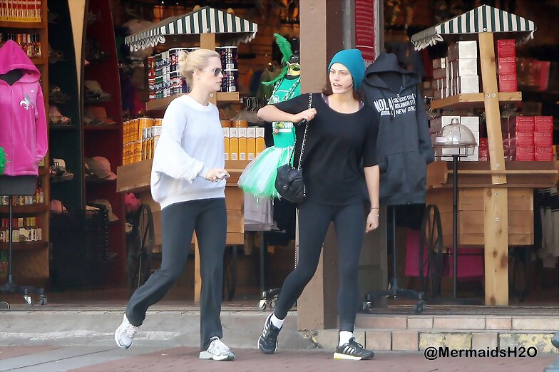 Claire Holt & Phoebe Tonkin in New Orleans 2013