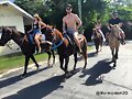 Luke Mitchell &amp; Rebecca Breeds en Las Bahamas 2016