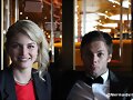 Cariba Heine y su hermano