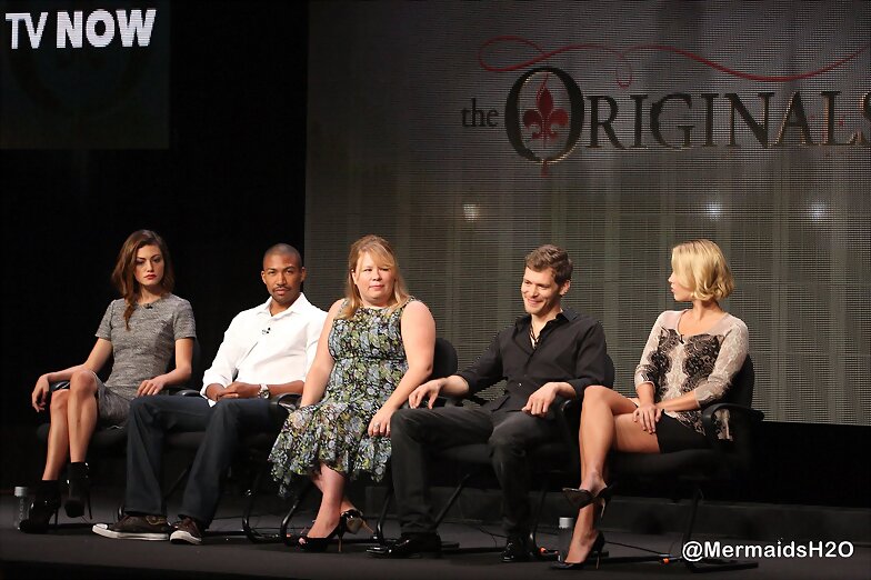 Phoebe Tonkin & Claire Holt - 2013 Summer TCA Tour