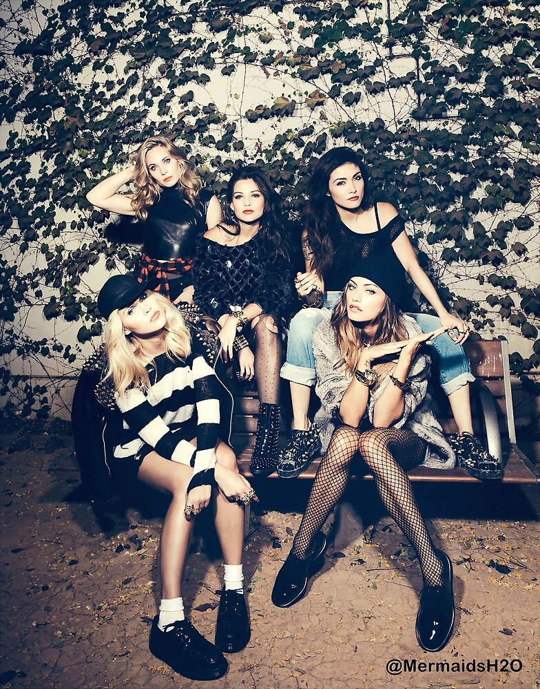 Claire Holt & Phoebe Tonkin by Nylon Magazine 2013