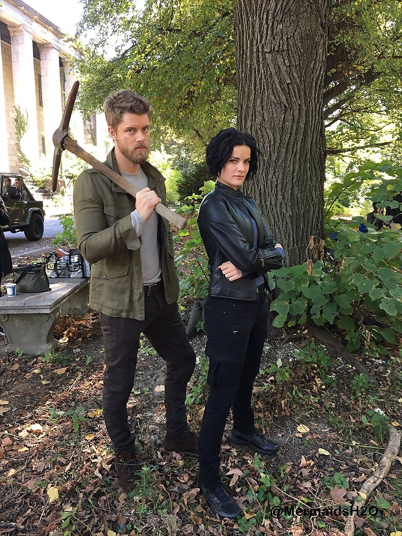 Luke Mitchell en la serie 'Blindspot'