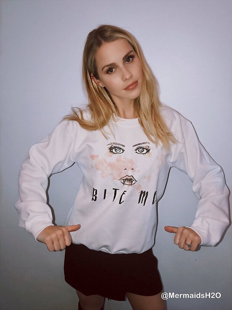 Claire Holt - "Bite Me" Charity Shirt