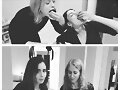 Phoebe Tonkin con Lily Collins &amp; Bella Heathcote