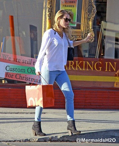 Claire Holt shopping, West Hollywood Dec 22, 2013