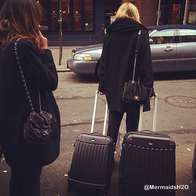 Phoebe Tonkin & Alexandra Spencer NYC 2013