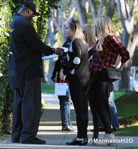 Claire Holt in Los Angeles (Dec 15, 2013)