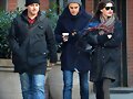 Phoebe Tonkin &amp; Paul Wesley en New York, Nov 2013