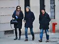 Phoebe Tonkin &amp; Paul Wesley en New York, Nov 2013