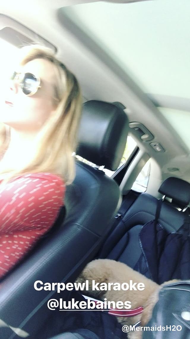 Claire Holt - Instagram Story April 2017