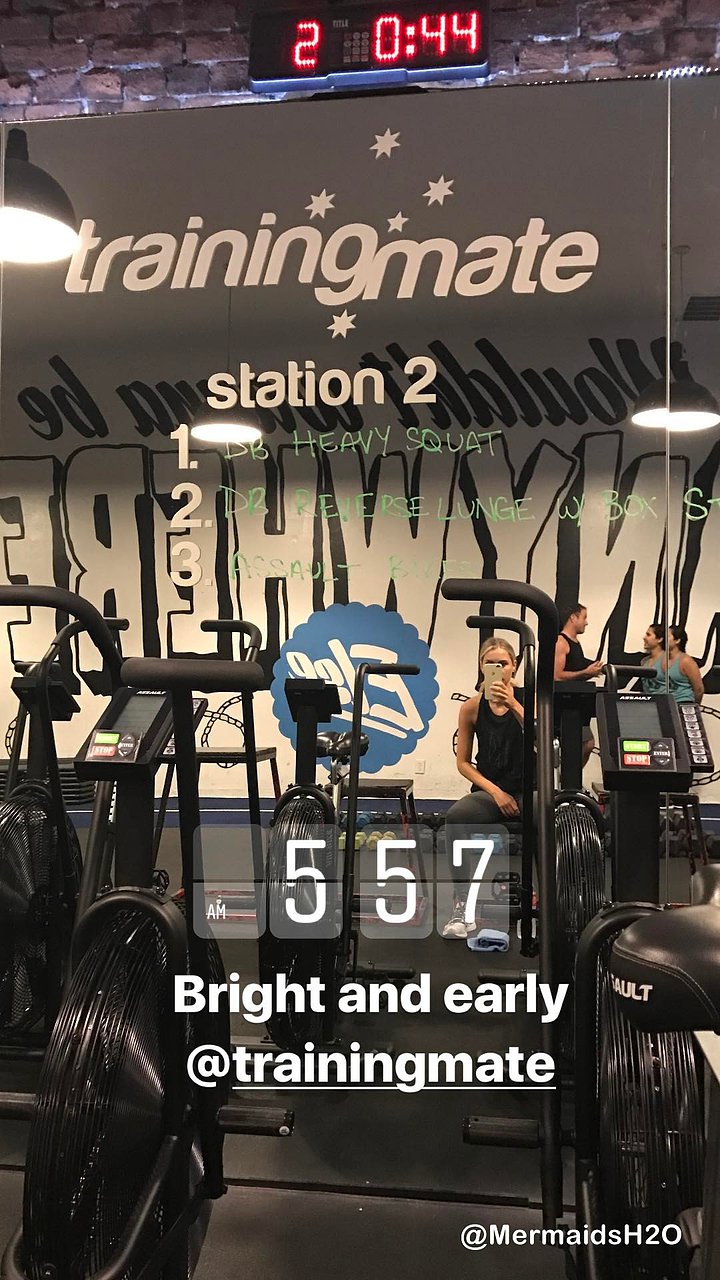 Claire Holt - Instagram Story April 2017