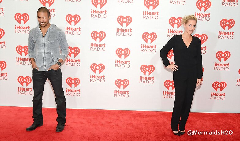 Claire Holt & Charles M. Davis - iHeartRadio 2013