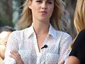 Claire Holt - &#039;Extra&#039; at The Grove, Oct 7, 2013