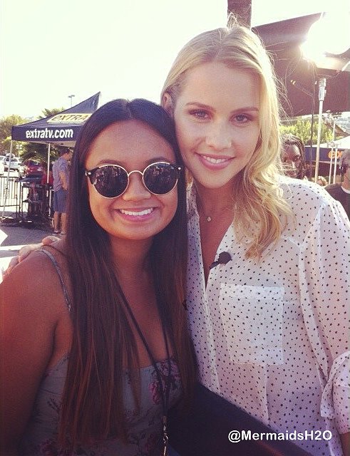 Claire Holt - 'Extra' at The Grove, Oct 7, 2013