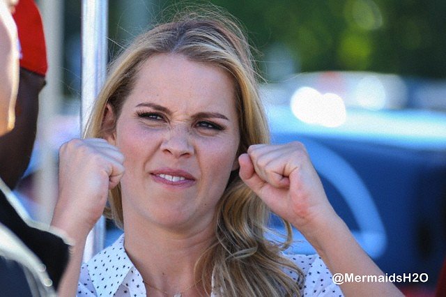 Claire Holt - 'Extra' at The Grove, Oct 7, 2013