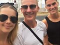 Claire Holt con su familia. / June 2017