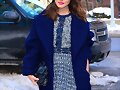 Phoebe Tonkin-Mercedes-Benz Fashion Week Fall 2014