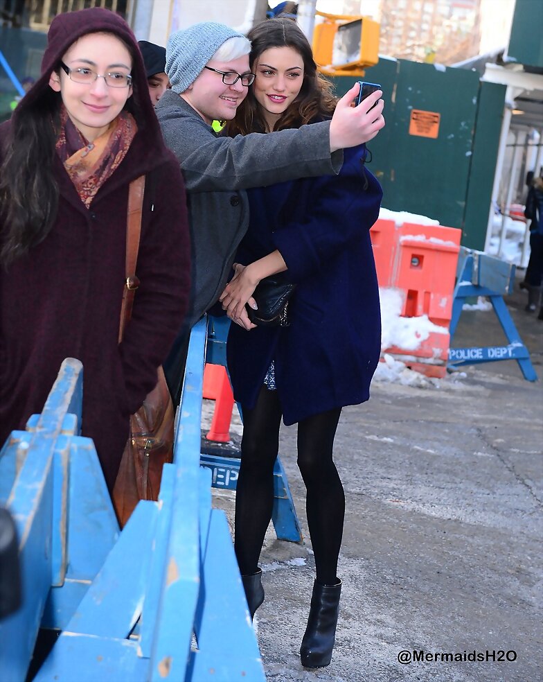 Phoebe Tonkin-Mercedes-Benz Fashion Week Fall 2014